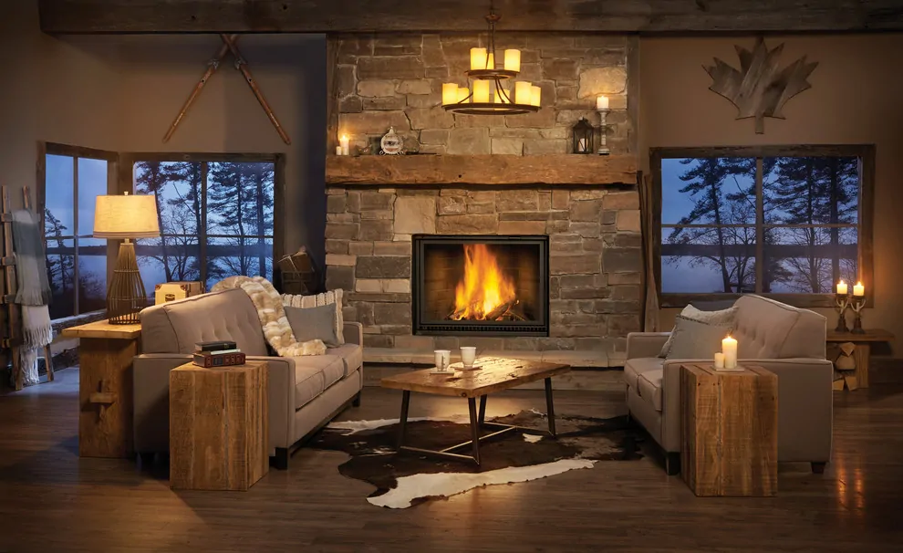 cozy warm living room