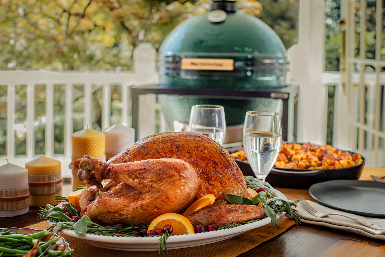 Thanksgiving Menu Ideas for Your Big Green Egg: From Turkey to Sides Plus Sweets