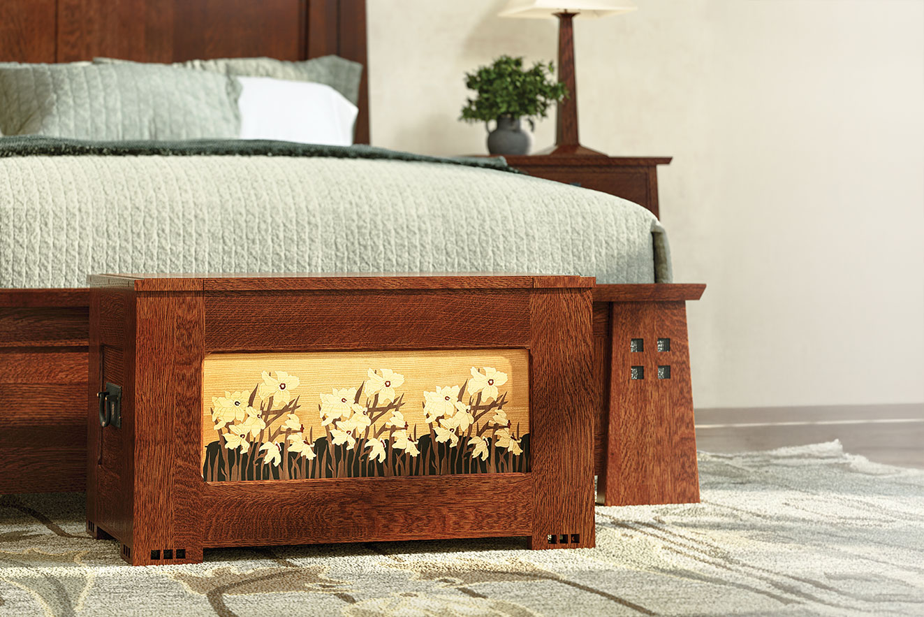Meet the 125th Anniversary Daffodil Chest from Stickley